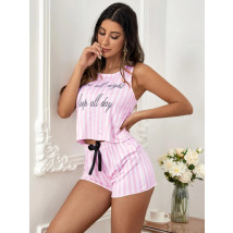 Ružové dvojdielne pyžamo-303306-03