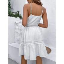 Biele šaty na ramienka-303337-01