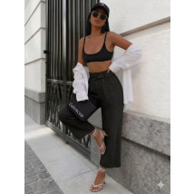 Čierne mušelínové nohavice-326317-01