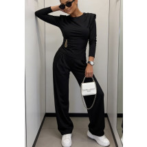 Čierny nohavicový komplet-325725-013