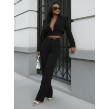 Čierny nohavicový komplet-325760-05