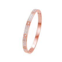 Dámsky oceľový náramok rose-318120-09