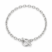 Oceľový pozlátený náramok-316312-07