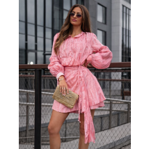 Marhuľové lesklé šaty-317961-03