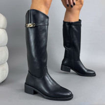 Čierne vysoké čižmy-323472-04