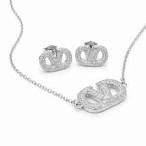 Dámsky trendy set s kryštálmi-318254-04
