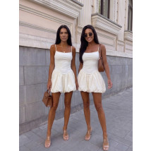 Biele PUFFY šaty-329386-02