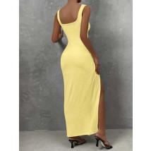 Žlté dlhé šaty-287962-012