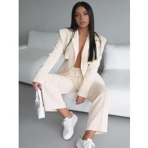 Béžový nohavicový komplet-325510-013