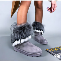 Sivé snehule s kožušinou-279234-010