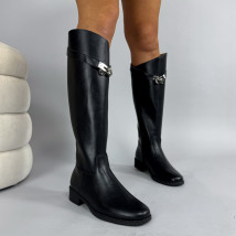 Čierne vysoké čižmy-323895-06