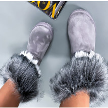 Sivé snehule s kožušinou-279234-010