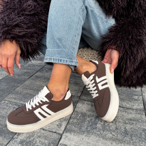 Tmavohnedé tenisky-324298-01