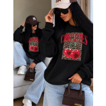 Čierna mikina FASHION-313840-05