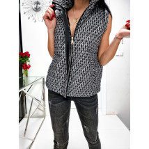 Čierna vzorovaná vesta-231026-02