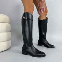 Čierne vysoké čižmy-323895-06