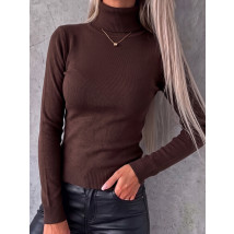 Hnedý pletený rolák-330798-04