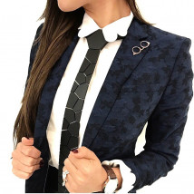 Čierna akrylová kravata