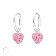 Strieborné náušnice