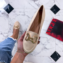 Béžové baleríny s ozdobou-263144-03