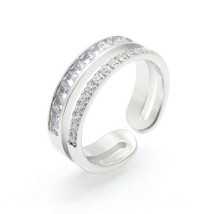 Dámsky oceľový prsteň-273509-01