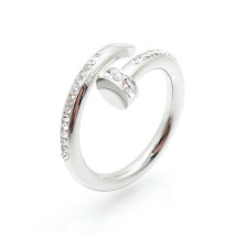 Dámsky oceľový prsteň klinec-273466-01