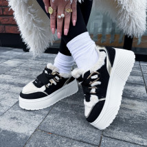 Čierne zatepelené tenisky-323586-02