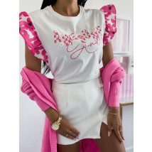 Bielo-ružové tričko-265990-01