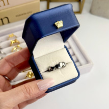 Dámsky oceľový prsteň srdce-315153-08