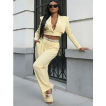 Žltý nohavicový komplet-325762-04