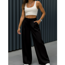 Čierne široké nohavice-326079-01