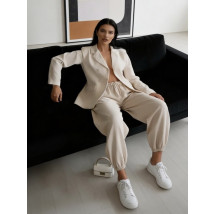 Svetlohnedý nohavicový komplet-325724-020
