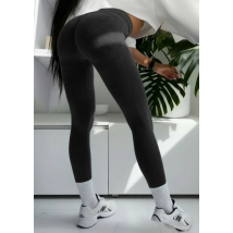 Čierne double push-up legíny-324642-07