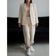 Svetlohnedý nohavicový komplet-325724-020