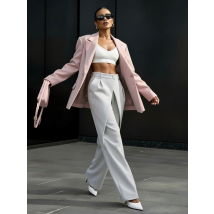 Svetlosivé široké nohavice-325856-01