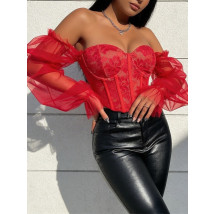 Červený čipkovaný korzet-325891-04