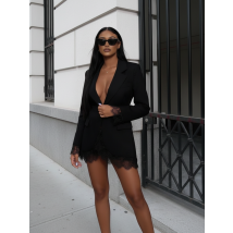 Čierne sako s čipkou-325511-03