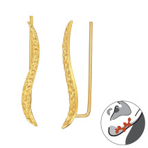 Strieborné náušnice ear cuff-313578-015