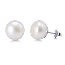 Strieborné náušnice perla-292894-015