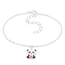 Strieborný náramok panda-313668-012