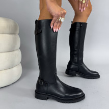 Čierne vysoké čižmy-323858-06