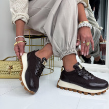 Tmavohnedé tenisky-325823-01