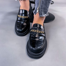 Čierne mokasíny s ozdobou-263948-04