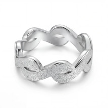 Dámsky oceľový prsteň-322416-02