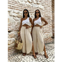 Béžové saténové nohavice-326659-02