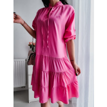 Ružové padavé šaty-238303-01