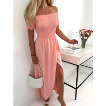 Marhuľové dlhé šaty-285617-06