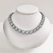 Dámsky oceľový náhrdelník-275825-01