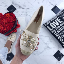 Béžové mokasíny s kamienkami-203447-01