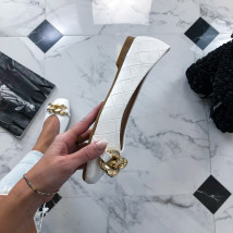 Biele mokasíny s ozdobou-226455-06